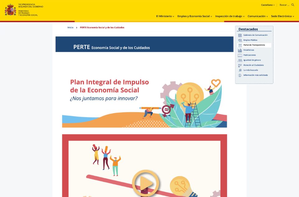 Plan Integral Impulso Economía Social
