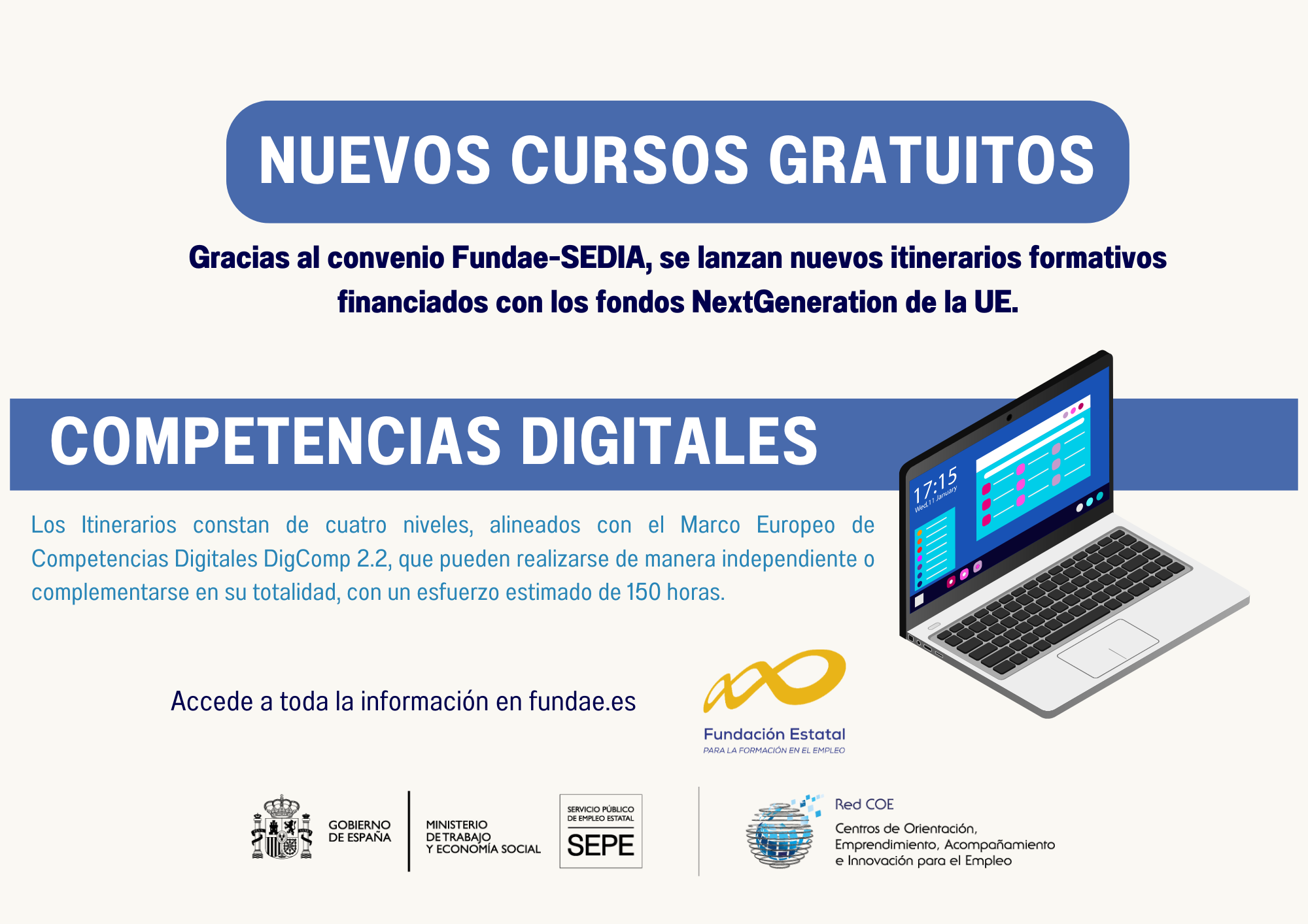 CURSOS GRATUITOS COMPETENCIAS DIGITALES
