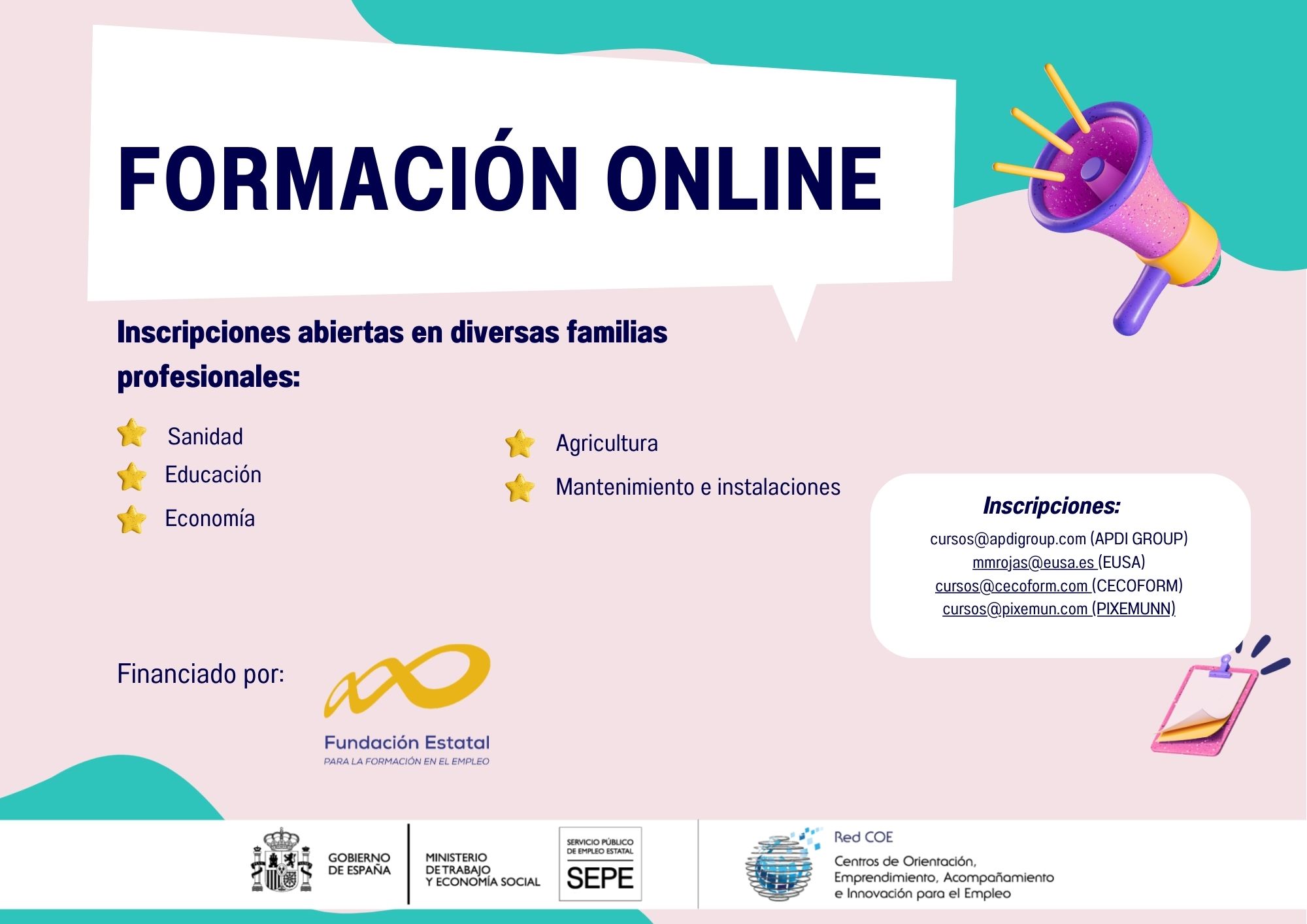 CURSOS FUNDAE 1509