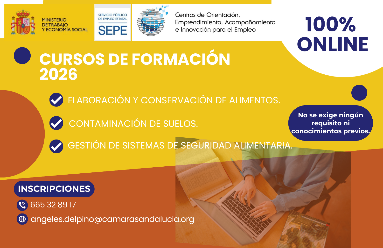CURSOS MARZO 2026 ONLINE 