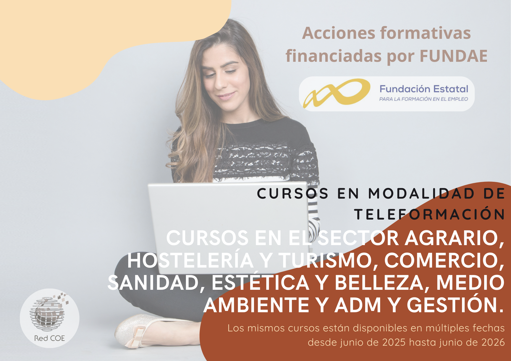 CURSOS MODALIDAD TELEFORMACIÓN FUNDAE JULIO